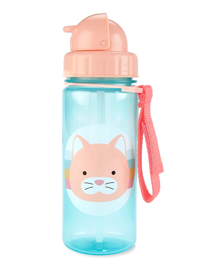 Skip Hop - Zoo Straw Bottle - Cat - Image 1
