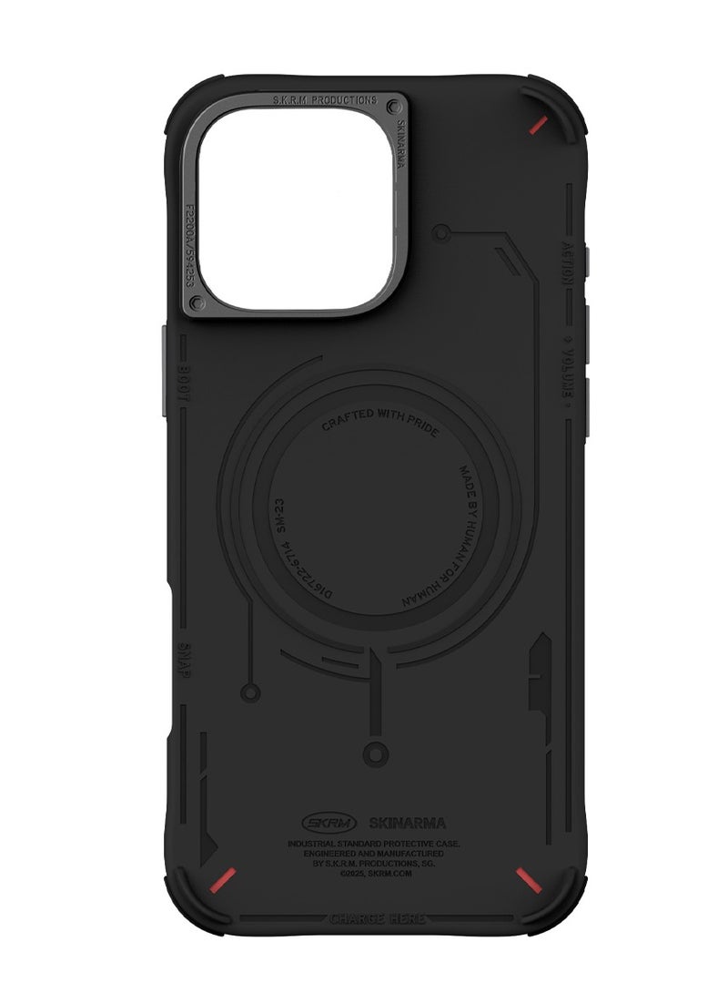 Skinarma MECHA KOBAI Mag Charge For For iPhone 16 Pro / 6.3 Black - Image 3