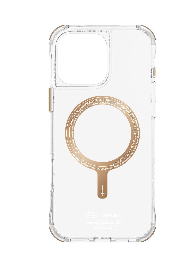 Skinarma - SAIDO Mag-Charge For iPhone 16 Pro / 6.3 Champagne - Image 1