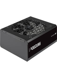 CORSAIR RM1200x Shift Fully Modular ATX Power Supply, 1200W Power, 80 Plus Gold, Modular Side Interface, ATX 3.0 & PCIe 5.0 Compliant, Zero RPM Fan Mode, 105°C-Rated Capacitors, Black | CP-9020254-UK Black  - Image 1