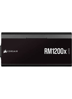 CORSAIR RM1200x Shift Fully Modular ATX Power Supply, 1200W Power, 80 Plus Gold, Modular Side Interface, ATX 3.0 & PCIe 5.0 Compliant, Zero RPM Fan Mode, 105°C-Rated Capacitors, Black | CP-9020254-UK Black  - Image 5