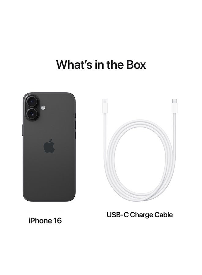Apple - iPhone 16 256GB Black 5G With FaceTime - International Version - Image 1