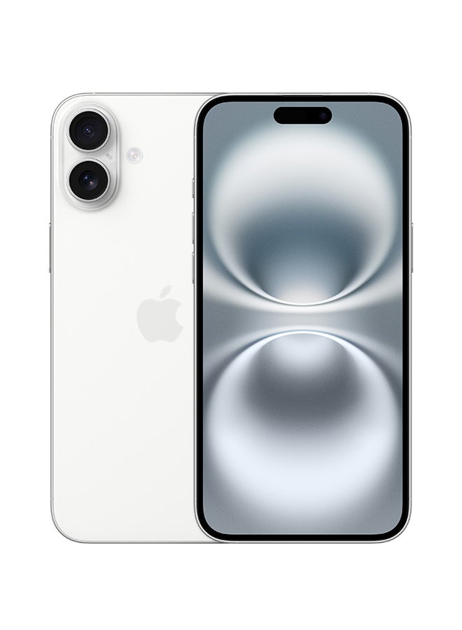 Apple iPhone 16 256GB White 5G With FaceTime - International Version - Image 1