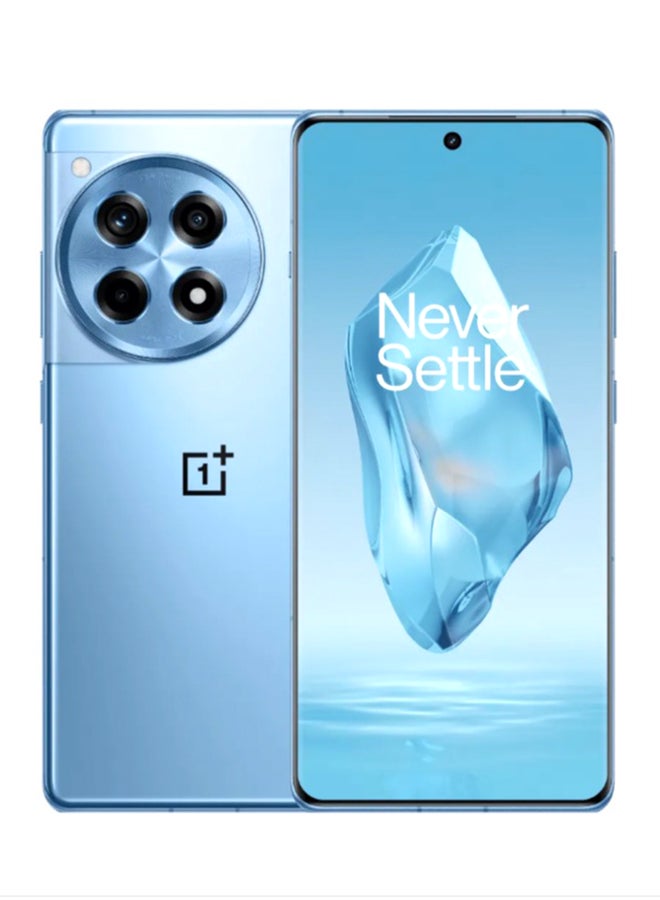 OnePlus 12R Physical Dual SIM Or 1 Physical 1 E-SIM Cool Blue 16GB RAM 256GB 5G - Middle East Version  - Image 1