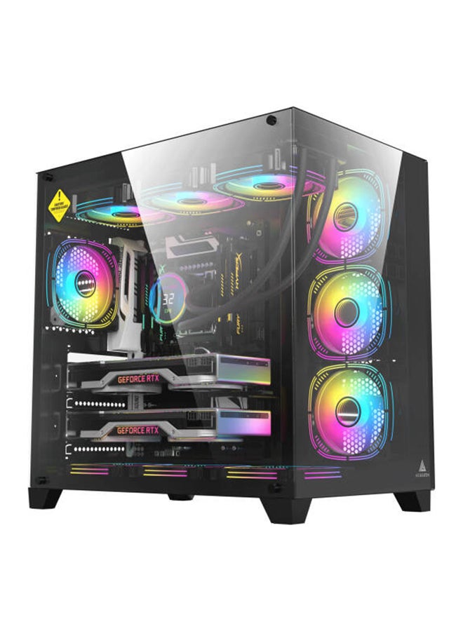 ASUS - Monitor +  Super Gaming Pro PC Bundle - Intel Core i7-14700F, DDR5 32GB (2*16) 6200MHz Ram, 2TB NVMe M.2 SSD, RTX 4080 Super OC Edition 16GB GDDR6, 3 Fan AIO Liquid Cooler, 850W PSU, Windows 11 Pro + Asus P514 Rog Gladius III Wired Gaming Mouse + ASUS TUF K1 Membrane Gaming Keyboard + Razer Black Shark V2 X Wired Esports Gaming Headset + RAZER GIGANTUS Mouse Pad V2 XXL + 27 inch FHD, 280Hz, IPS, ELMB Sync, 1ms (GTG), Freesync Premium™, G-Sync, Variable Overdrive, sRGB, HDR Gaming Monitor Black - Image 1