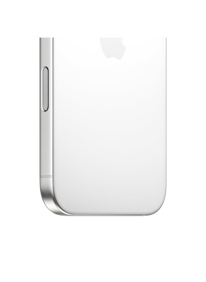 Apple - iPhone 16 Pro Physical Dual Sim 256GB White Titanium 5G Without FaceTime - Image 1