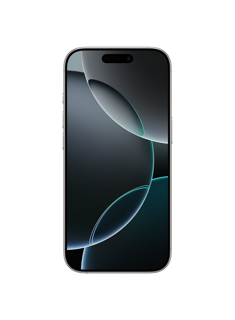 Apple - iPhone 16 Pro Physical Dual Sim 256GB White Titanium 5G Without FaceTime - Image 1