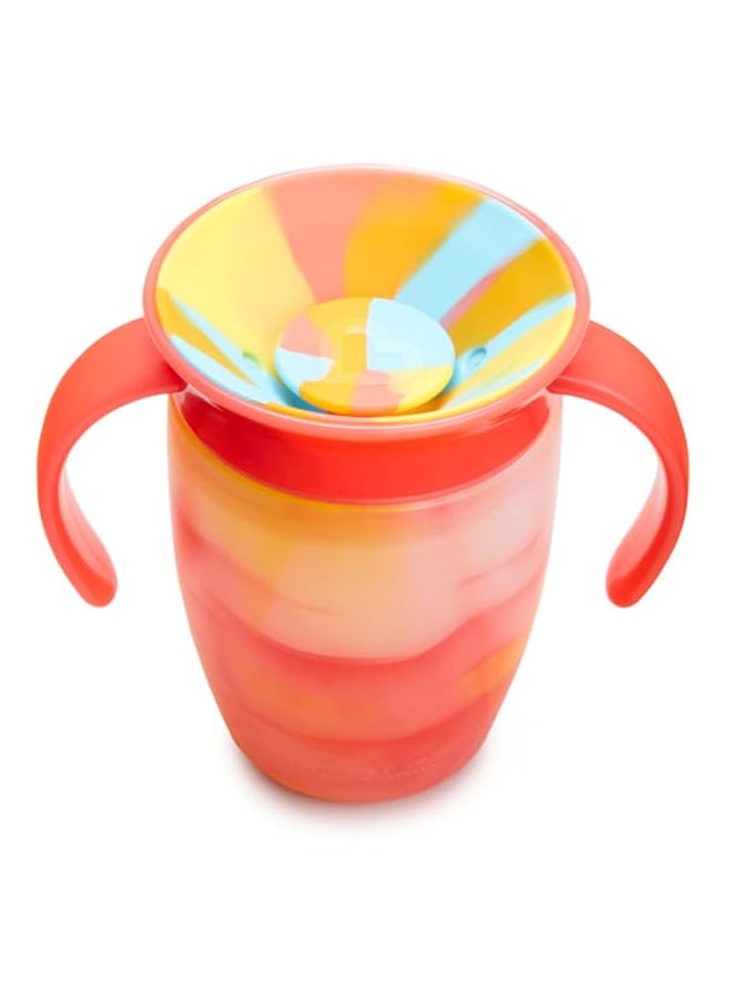 مونشكين - كوب تدريب 360° Tropical Swirl، 7 أونصة، للأطفال من سن 6 أشهر وما فوق - Image 1