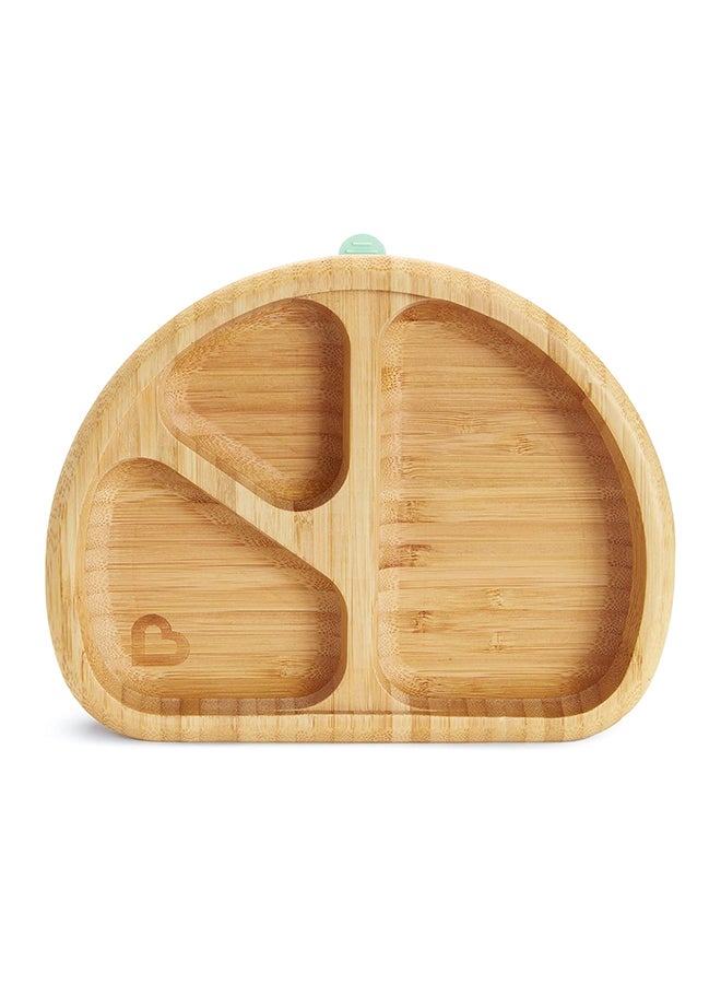 Munchkin - Bambou Divided Plate, 6 Months And Above - Image 1