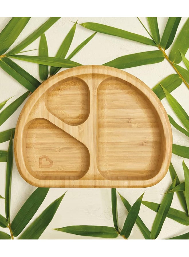 Munchkin - Bambou Divided Plate, 6 Months And Above - Image 1