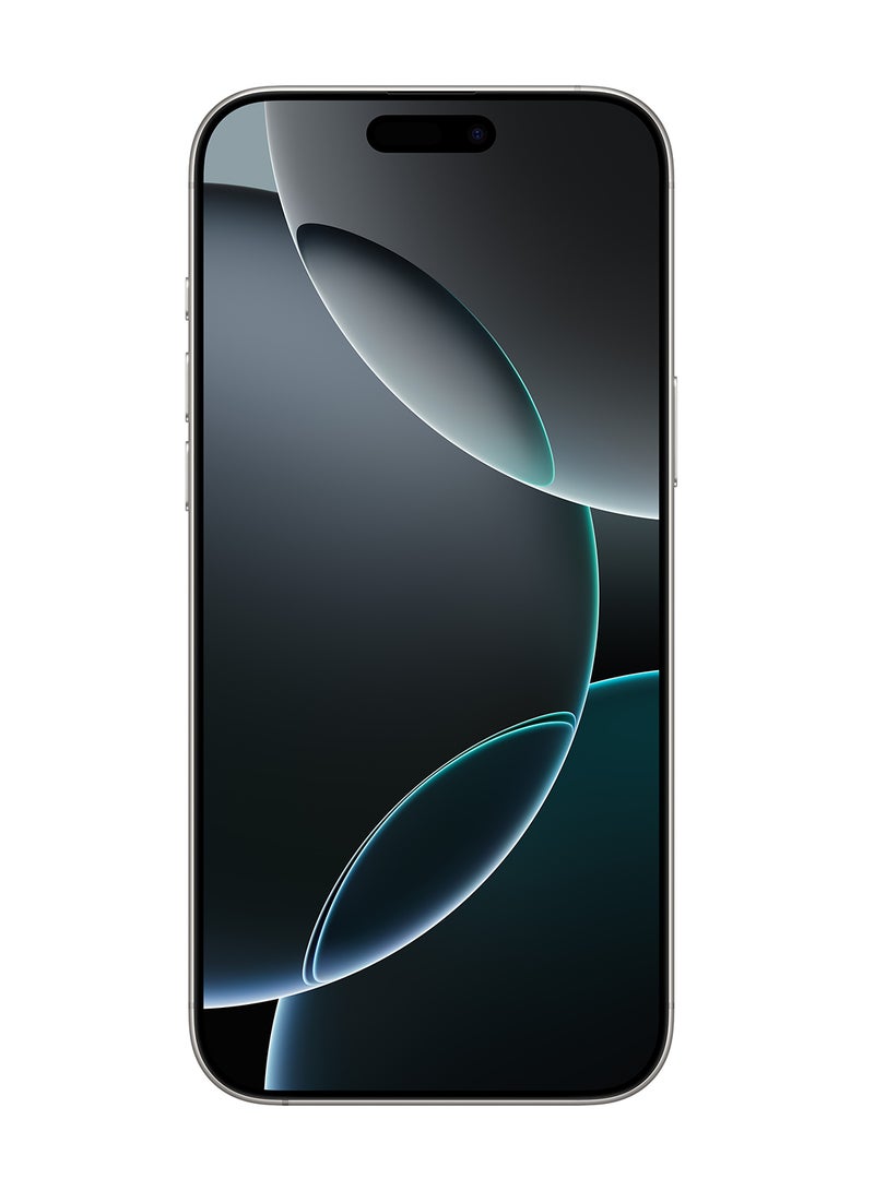 Apple - iPhone 16 Pro Max Physical Dual Sim 256GB White Titanium 5G Without FaceTime - Image 1