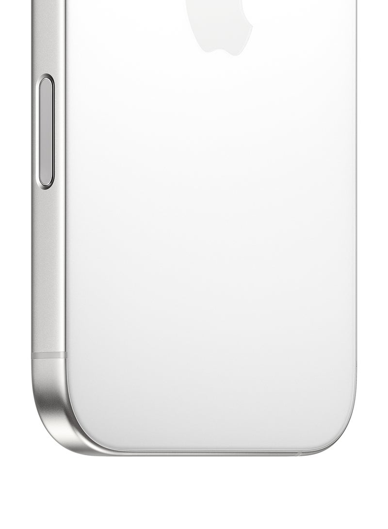 Apple - iPhone 16 Pro Max Physical Dual Sim 256GB White Titanium 5G Without FaceTime - Image 1