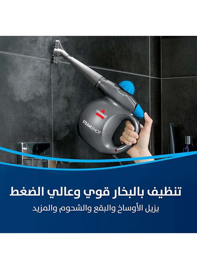 بيسيل SteamShot Hand-Held Cleaner, 1050W Black, 0.36 Litre, 2635e 0.36 L 1050 W 2635E Black - Image 4