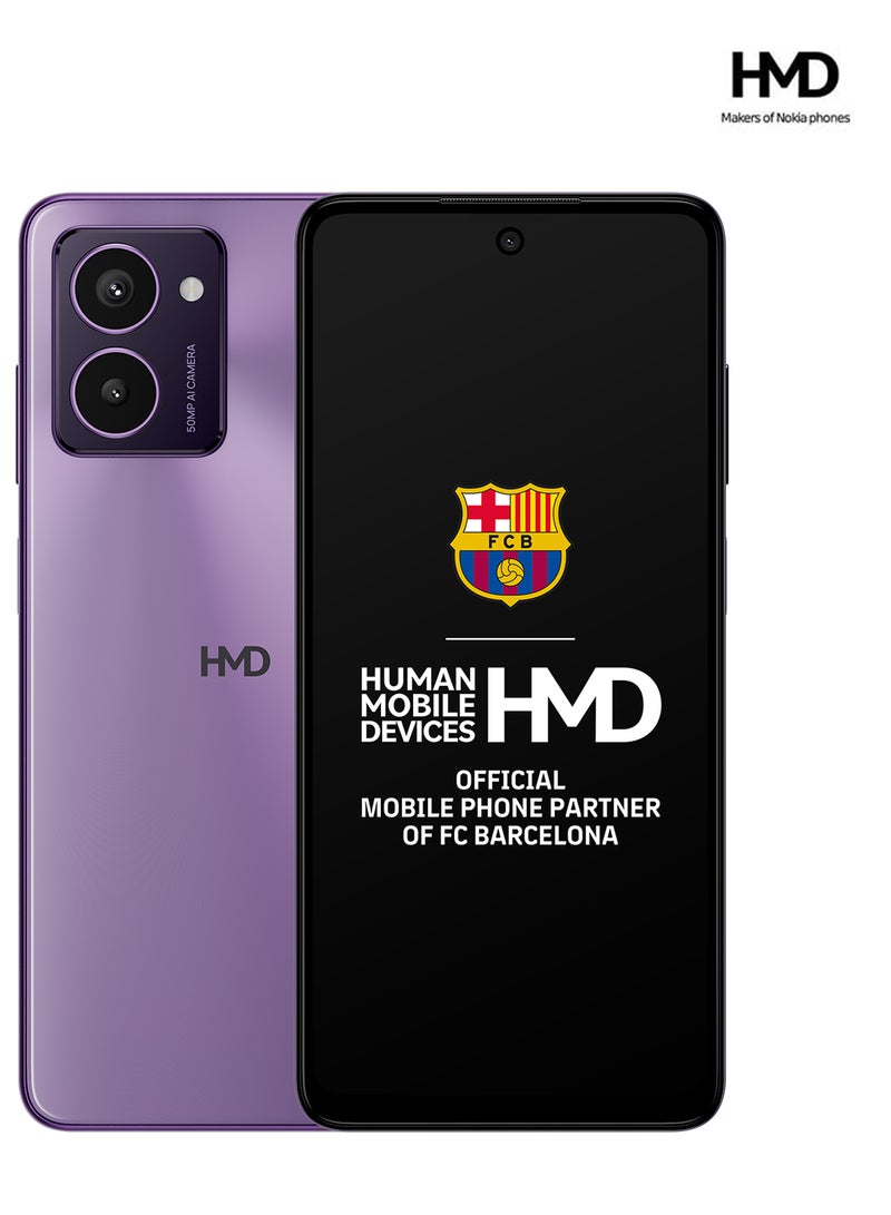 HMD (Makers of Nokia) Pulse Pro 4G Dual Sim Twillight Purple 8GB RAM 256GB - Middle East Version - Image 1