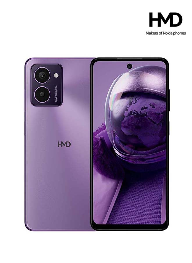 HMD (Makers of Nokia) Pulse Pro 4G Dual Sim Twillight Purple 8GB RAM 256GB - Middle East Version - Image 2