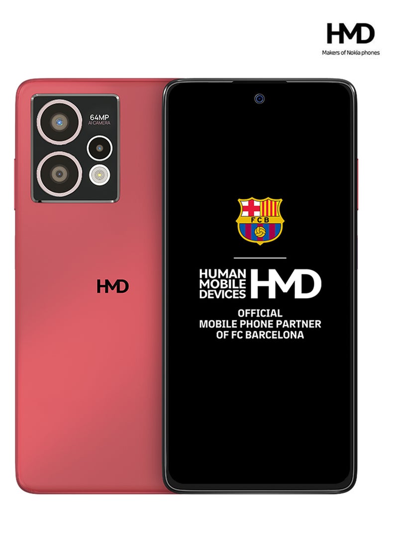 HMD (Makers of Nokia) Crest Max 5G Dual Sim Royal Pink 8GB RAM 256GB - Middle East Version - Image 1