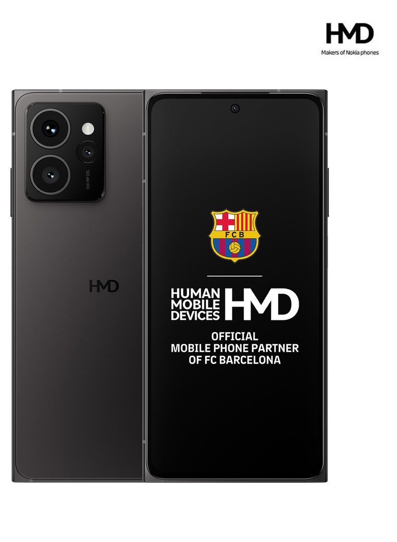 HMD Skyline 5G Dual Sim Twisted Black 12+12GB RAM 256GB - Middle East Version - Image 1