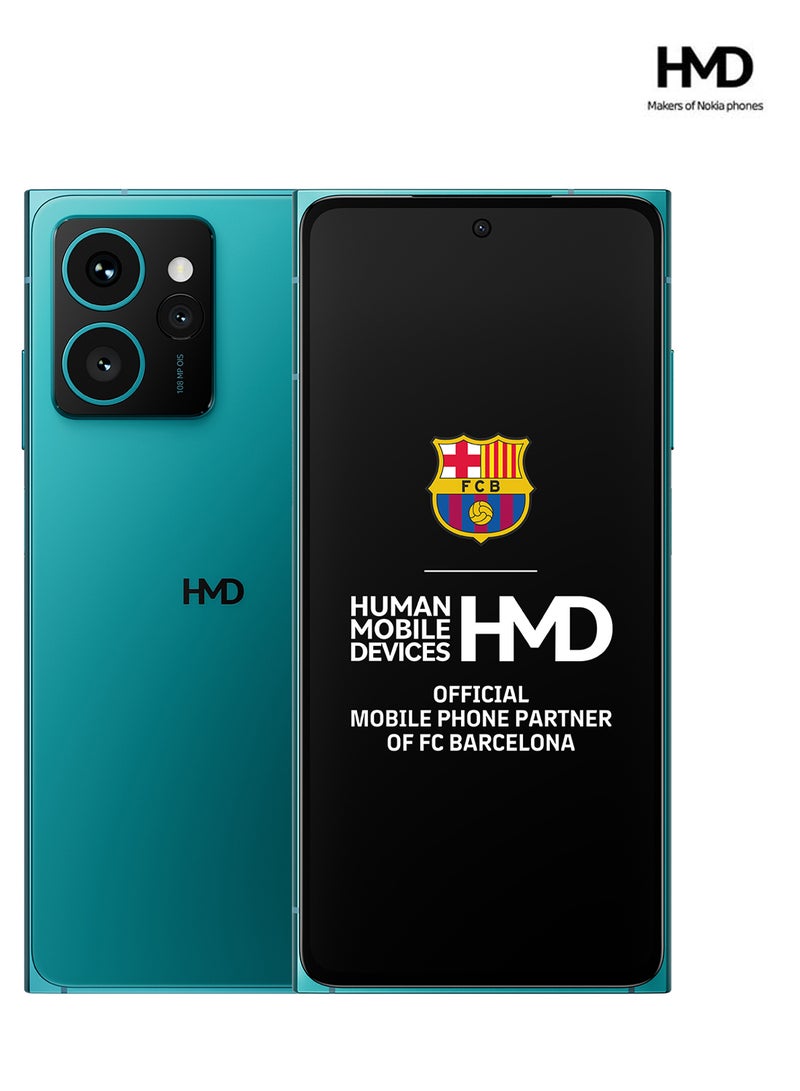 أتش أم دي Skyline 5G Dual SIM Blue Topaz 12+12GB  RAM 256GB - Middle East Version  - Image 1