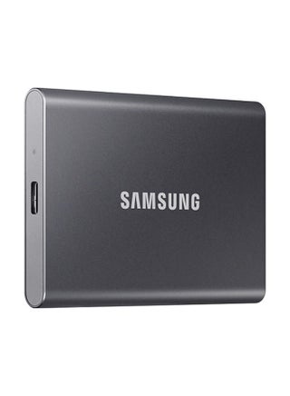 T7 1TB USB 3.2 Gen.2 Portable SSD, Up to 1,050MB/sec Read & Up to 1,000 MB/sec Write Speeds, 256-Bit AES Hardware Encryption, AES 256-Bit,Titanium 1 TB - pnsku/N70106277V/45/_/1725439291/51d20fba-fd49-4390-8a7e-8ad1d564cc87