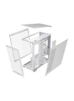 CORSAIR 3500D Mid-Tower Computer Case, Up to 360mm Radiator & 10x Fan Support, Tempered Glass Case Window, 1x Type-C, 2x Type-A & Audio In/Out Interface White  - Image 4