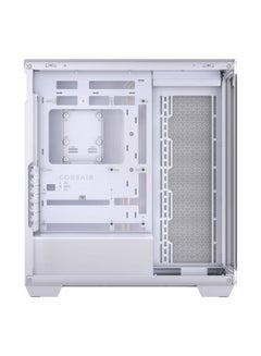 CORSAIR 3500D Mid-Tower Computer Case, Up to 360mm Radiator & 10x Fan Support, Tempered Glass Case Window, 1x Type-C, 2x Type-A & Audio In/Out Interface White  - Image 3