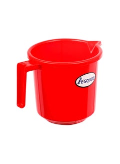 ESQUBE Esqube Oasis Plastic Mug With Handle 500ML Red 10cm  - Image 1