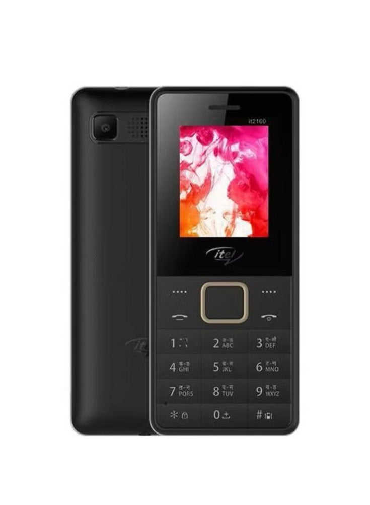 إيتيل it2160 ثنائي الشريحة 32 ميجابايت أسود - Image 1