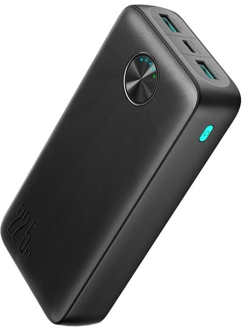 20000 mAh 20000 mAh 22.5W  JR-PBF16  20000mAh LED Fast Charging Power Bank High-Speed  for iPhone 14 ,15 ,16  & Samsung S21,S22,S23.S24 Black