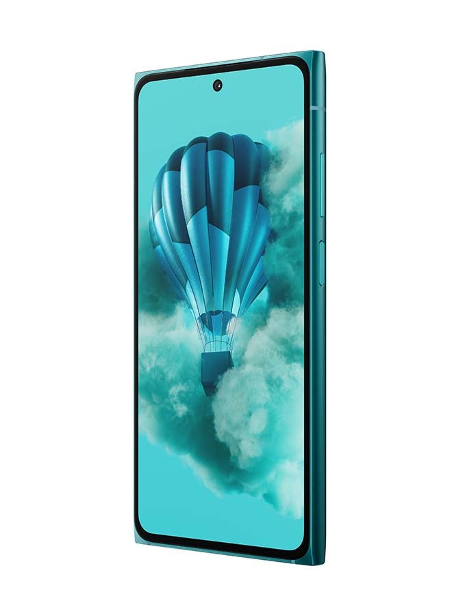 Skyline 5G Dual SIM Blue Topaz 12+12GB RAM 256GB With USB Backpack + 3 Axis Foldable Gimbal + Screen Damage Protection Card - Middle East Version