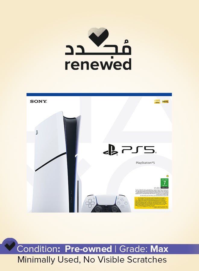 Sony Renewed - PlayStation 5 With Blu-Ray Disc Version - Image 1