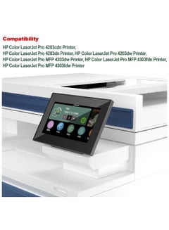 HP Original 230A W2300A 230A W2301A 230A W2302A 230A W2303A Compatible With : Laserjet Pro 4203 Laserjet Pro MFP 4303 Black ,Cyan,Magenta,Yellow  - Image 3