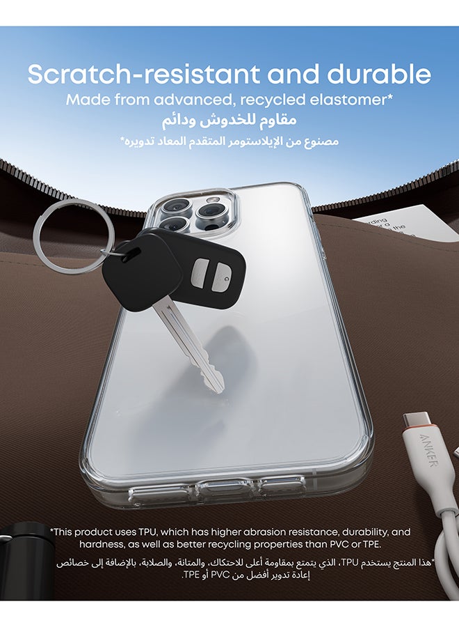 Anker for iPhone 16 Pro Case Cover, Military-Grade Shockproof Protection, Yellowing-Resistant Phone Case for iPhone 16 Pro Clear  - Image 4