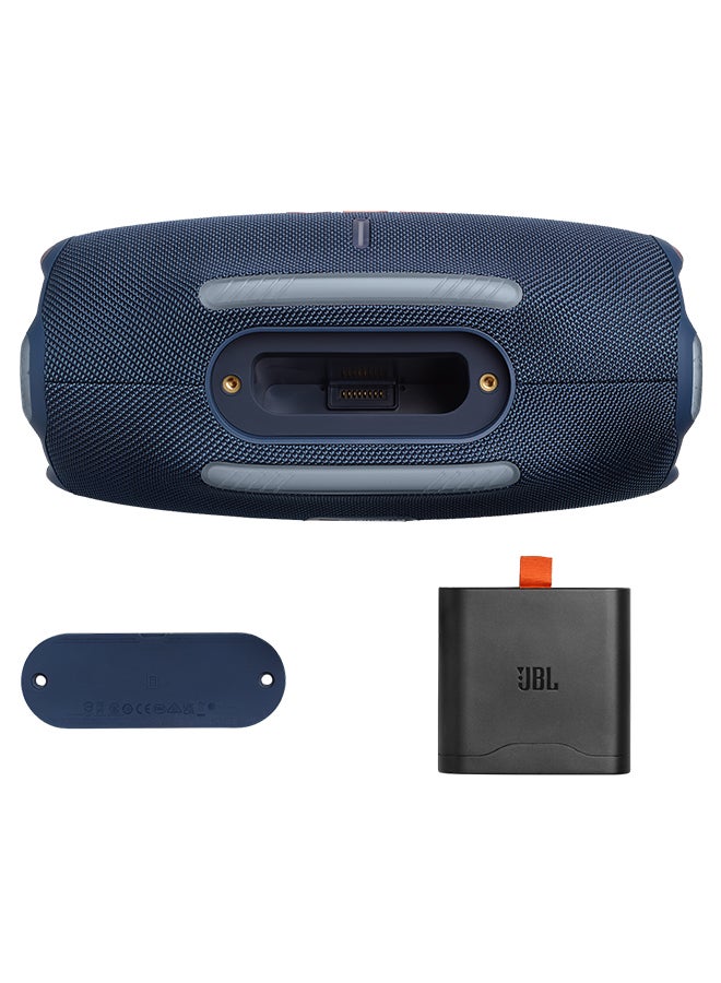 JBL Xtreme 4 Portable Waterproof Speaker And Battery 400 Combo For Non Stop Party, JBLXTREME4BLUUK+JBLBATTERY400 Blue  - Image 5