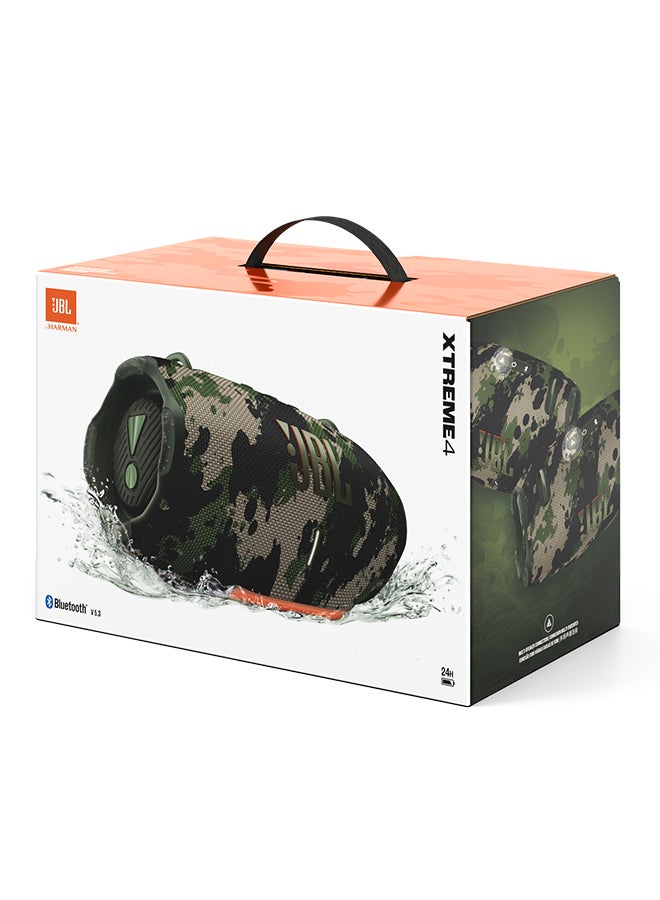 Xtreme 4 Portable Waterproof Speaker And Battery 400 Combo For Non Stop Party, JBLXTREME4CMOUK+JBLBATTERY400 Squad