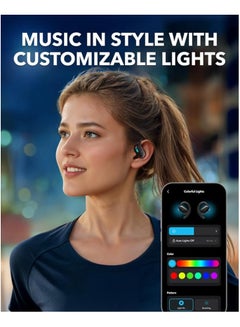 V20i by Anker Open-Ear Headphones, Adjustable Ear Hooks, Ultra-Comfort, Snug Fit, Deep Bass, Clear Calls, IP55, LED Lights, 36H Playtime, Bluetooth 5.4 Earbuds, Multipoint Connection Black - pnsku/N70106451V/45/_/1725456725/e66ac69b-b7ee-4209-8609-2f47e8b29f6b