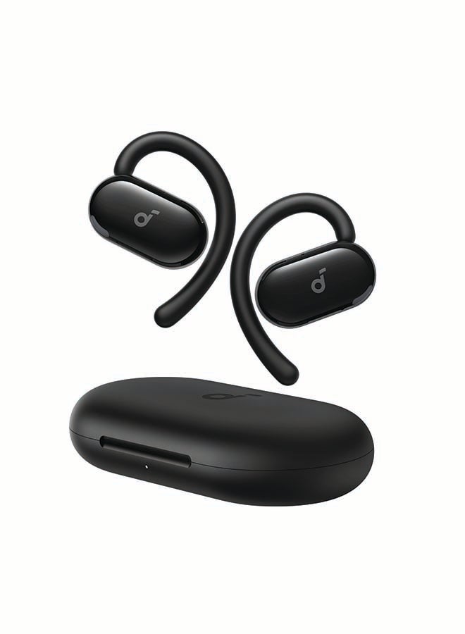 سماعات أذن مفتوحة V20i من Anker، خطافات أذن قابلة للتعديل، مريحة للغاية، ملاءمة محكمة، صوت جهير عميق، مكالمات واضحة، IP55، مصابيح LED، وقت تشغيل 36 ساعة، سماعات أذن بلوتوث 5.4، اتصال متعدد النقاط