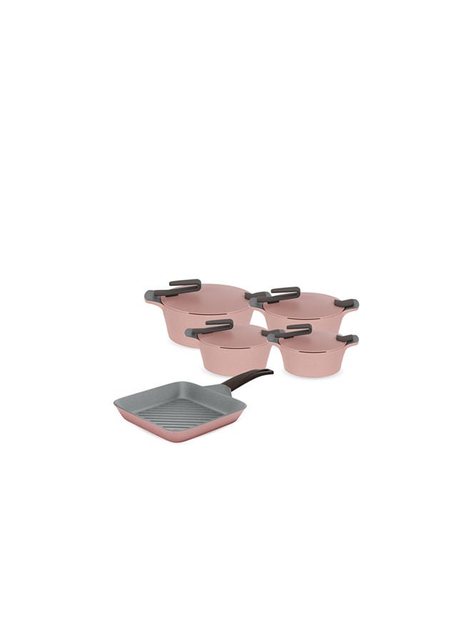 PYREX - 9 Piece Cookware Set Artisan Rose - Image 1