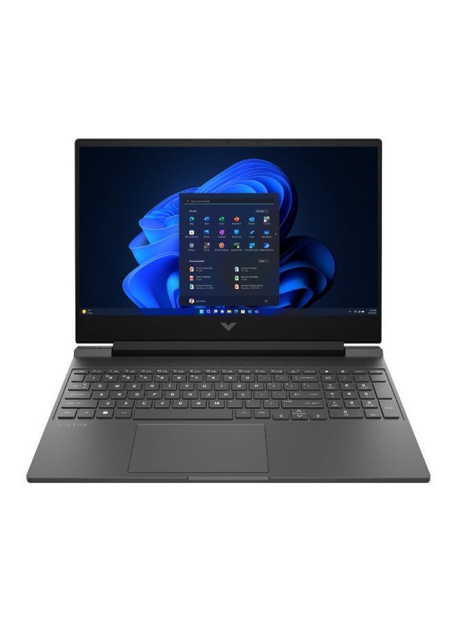 HP - Victus Gaming (Upgraded Version) Laptop 15.6-Inch FHD 144Hz Display, AMD Ryzen 5-8645HS Processor/8GB RAM/512GB SSD/6GB Nvidia Geforce RTX 4050 Graphics Card/Windows 11 Home English Mica Silver - Image 1