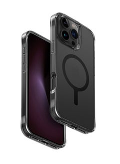 Uniq Hybrid iPhone 16 Pro Max(2024) 6.9 Magclick Charging Lifeproxtreme Case And Cover - Frost Smoke 