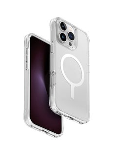 Uniq Hybrid iPhone 16 Pro Max(2024) 6.9 Magclick Charging Lifepro Xtremecase And Cover - Frost Clear 