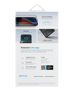 Uniq Optix Clear Iphone 16 Pro (2024) 6.3 Glass Screen Protector - Clear  - Image 2