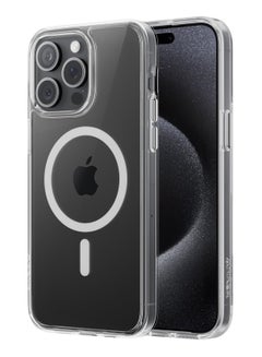 Anker MagGo Clear Magnetic Phone Case Cover for iPhone 15 Pro Max, Ultra-Slim and Durable Protective Cover, iPhone Case Compatible with MagSafe, Clear Case Exclusively Designed for iPhone 15 Pro Max Clear  - Image 1