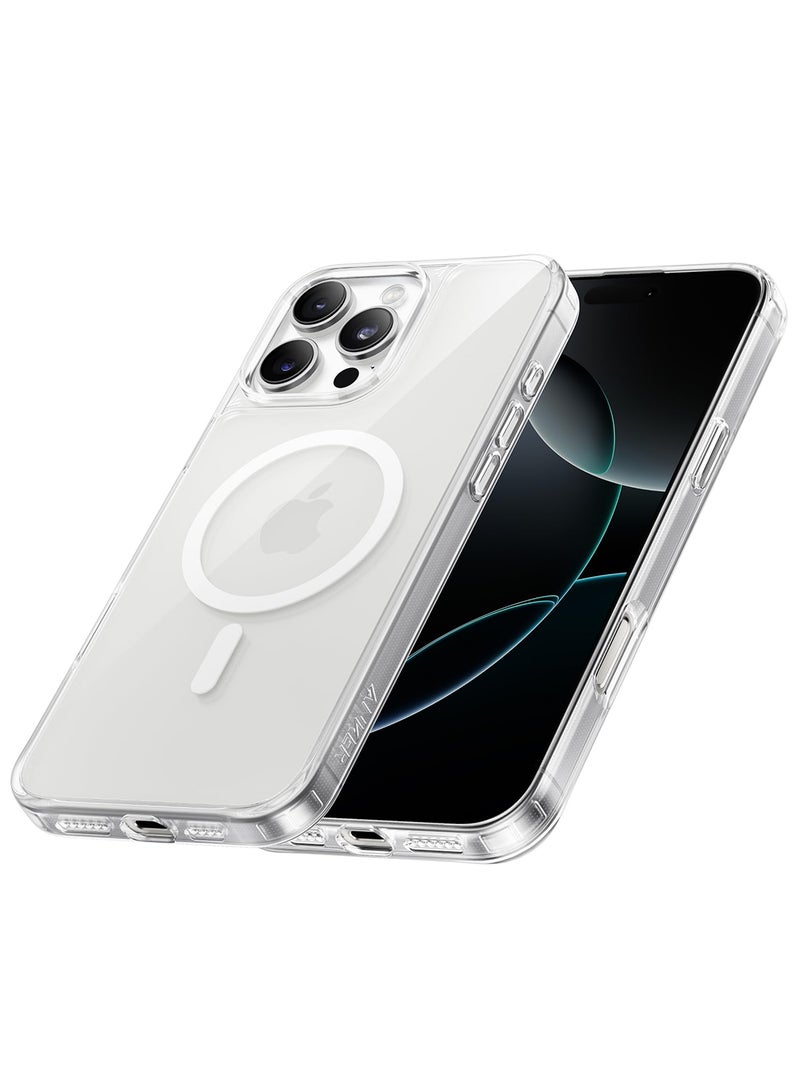 Anker for iPhone 16 Pro Max Case Cover, Compatible with MagSafe, Military-Grade Protection, Yellowing Resistant, Scratch-Resistant Back, Magnetic Phone Case for iPhone 16 Pro Max,Classic Series Clear  - Image 1
