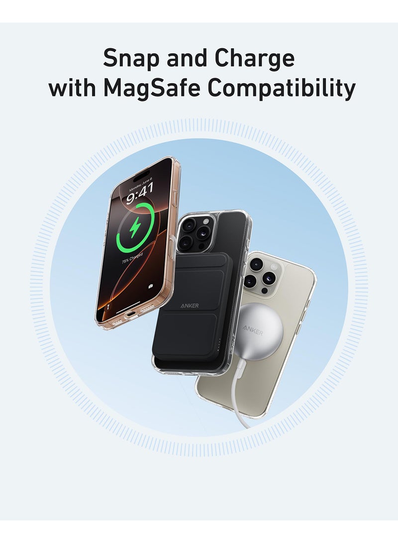 Anker for iPhone 16 Pro Max Case Cover, Compatible with MagSafe, Military-Grade Protection, Yellowing Resistant, Scratch-Resistant Back, Magnetic Phone Case for iPhone 16 Pro Max,Classic Series Clear  - Image 4