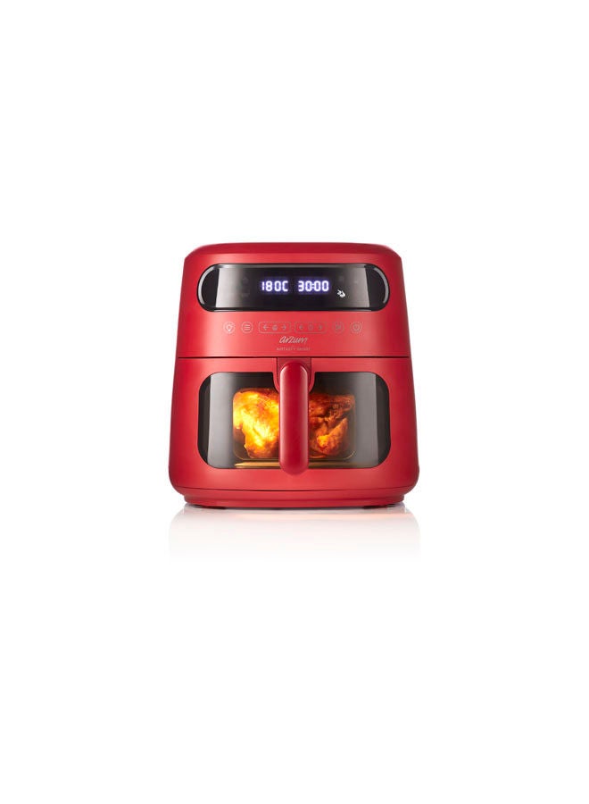 Arzum Airtasty Smart Hot Air Fryer 7.5L 7.5 L 1750 W AR2076-K Red  - Image 1