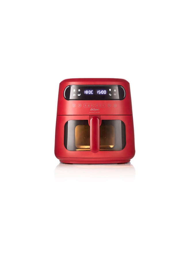 Arzum Airtasty Smart Hot Air Fryer 7.5L 7.5 L 1750 W AR2076-K Red  - Image 2