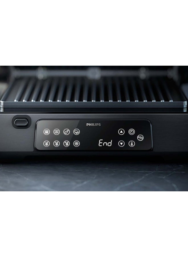 Philips 7000 Series Contact Grill 2000 W HD6307/70 Black  - Image 3