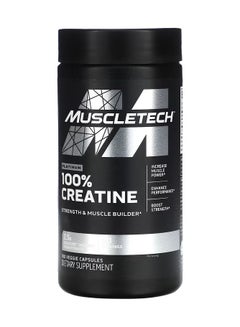 MuscleTech Platinum 100% Creatine 100 Veggie Capsules 