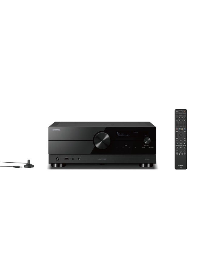 YAMAHA - YAMAHA RX-A2A AVENTAGE 7.2-Channel AV Receiver with MusicCast RX-A2ABL Black - Image 1