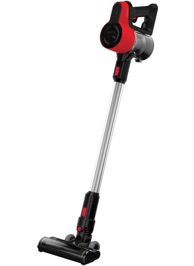 Beko Cordless Vacuum Cleaner Capacity 0.55 liter Suction Power 0.55 L 110 W VRT 50121 VR Black & Red 
